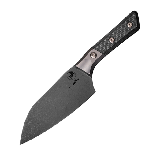 Поварской кухонный нож сантоку Microtech/Marfione Signature Limited 15.2 см 3200B-1DLCCFS