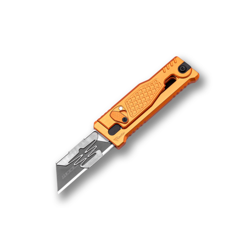 Фронтальный выкидной нож Reate Knives EXO-U Gravity 6.1 см RTE/EXO-U-DP-ORANGE