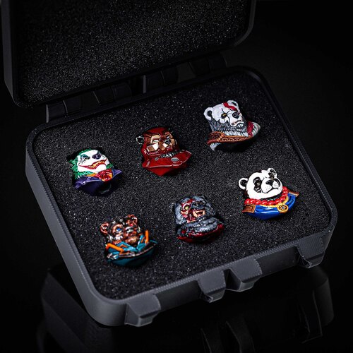 Набор из 6-и бусин для темляка Rezat Gear - Error Супермедведи RG/SBEAR-6