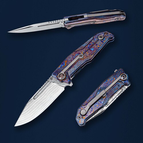 Кастомный складной нож Мастерская Чебуркова 