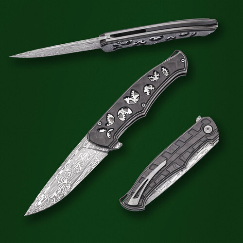 Коллекционный авторский складной нож ручной работы Gazebo Custom 
