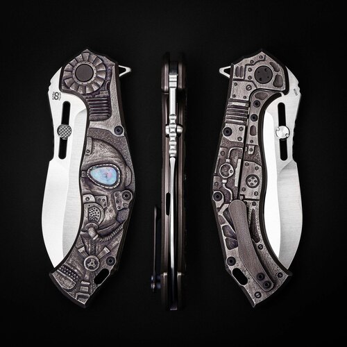 Коллекционный авторский складной нож ручной работы Olamic Cutlery Soloist Scout 10.2 см OC/210-S