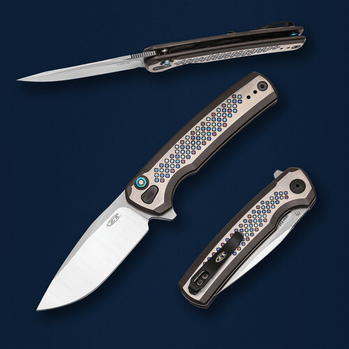 Кастомизированный складной нож Rezat Custom & Zero Tolerance ZT0044 8.1 см сталь S45VN RZ/0044-CUSTOM