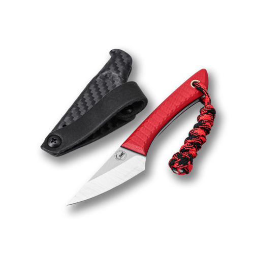 Нож скрытого ношения с фиксированным клинком 7 Ножей Киридаши 4.9 см 7N/KIRI-3DRDGG10-VG10