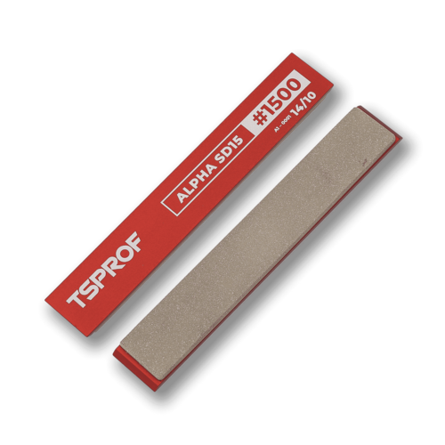 Брусок алмазный на алюминиевом бланке TSPROF Alpha SD15 150х25х3 мм TS-SH23A1015