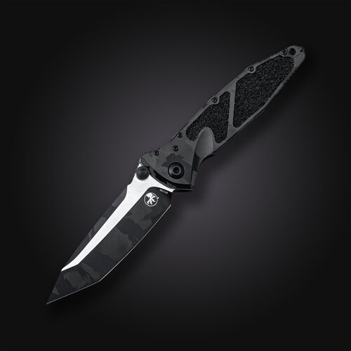 Складной нож Microtech/Marfione Signature Limited Socom Elite Tanto Midnight Tiger Camo 10.2 см 161-1MTCS-Z4