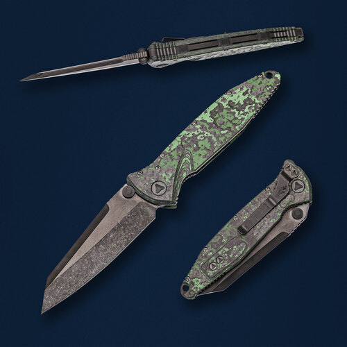 Кастомный складной нож Marfione Custom Socom Elite Warcom 9.5 см SEW-007