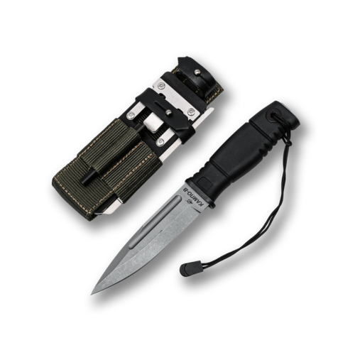 Нож для выживания с фиксированным клинком КАМПО 