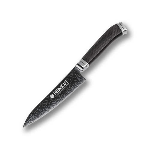 Универсальный кухонный нож Heimcut Phantom М390 Damascus 13.3 см HC/M390-PN-UT-13