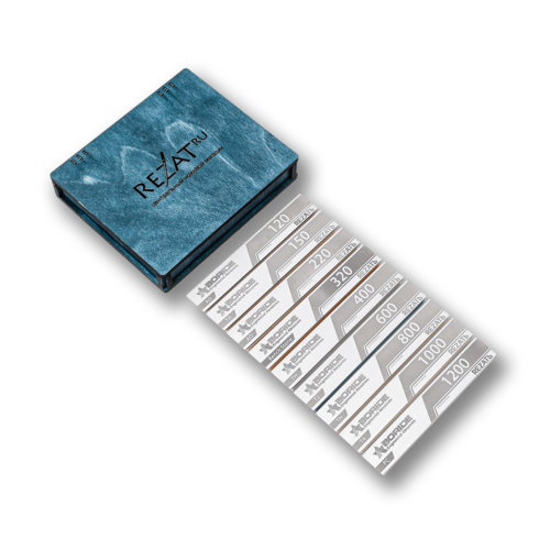 Смешанный набор из 9-ти точильных камней Boride из оксида алюминия на бланках 