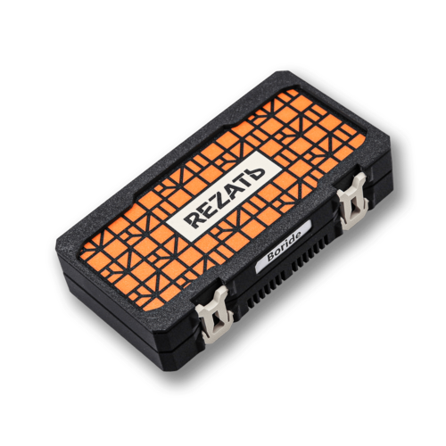 Модульный кейс для хранения 7-ми абразивов на бланках Rezat Точите RZ/SHARPBOX-BD-7