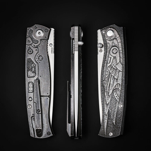 Эксклюзивный складной нож Rezat Кастом проект 