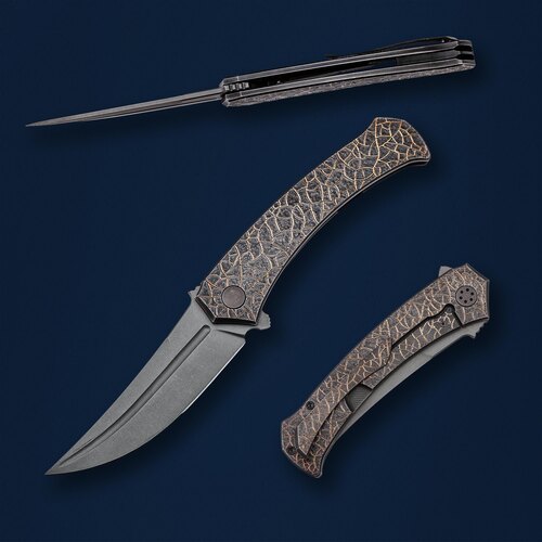 Кастомизированный складной нож Rezat Кастом проект 