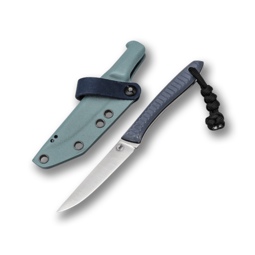 Нож скрытого ношения с фиксированным клинком 7 Ножей Щегол 9 см 7N/SHEG-3DGYG10-VG10-K