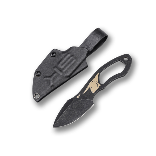 Нож скрытого ношения с фиксированным клинком Special Knives Bull (без темляка и бусины) 6.8 см SPK003