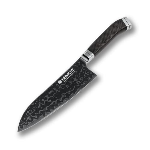 Поварской кухонный нож сантоку Heimcut Phantom М390 Damascus 18 см HC/M390-PN-SA-18