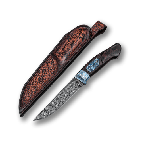 Туристический нож с фиксированным клинком Кузнец Матвеев F3 12.1 см KM/F3-47