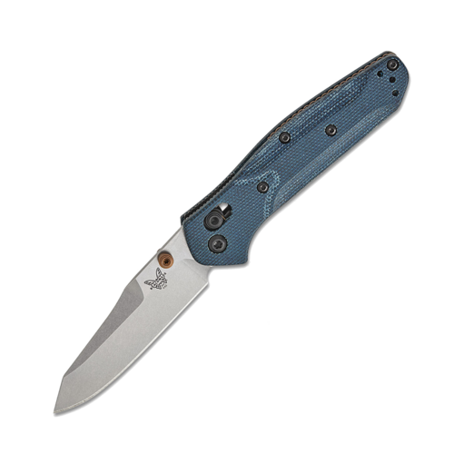 Складной нож Benchmade Mini Osborne Denim Micarta 7.4 см 945-04