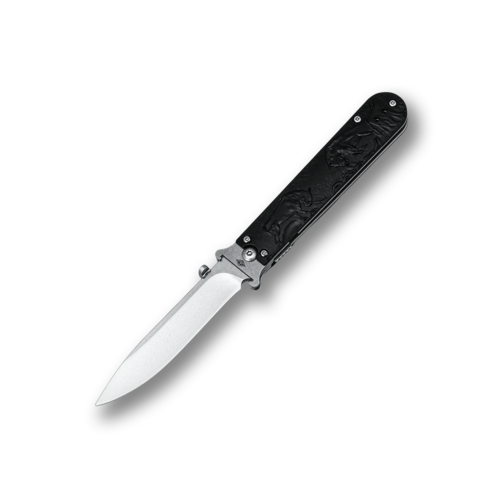 Складной нож Перемен Зубры 9.3 см PM2402B-BKSW