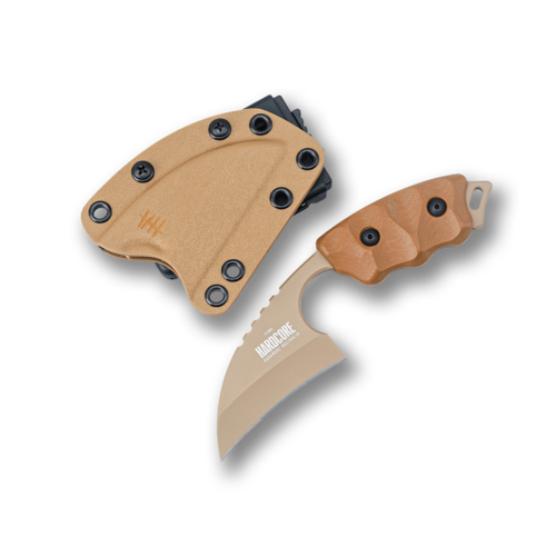 Тактический нож с фиксированным клинком Hardcore Hardware Australia LFK-01 Gen-2 7 см HB/LFK-01-DE