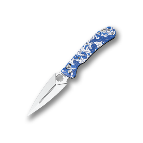 Складной нож Daggerr Arrow Slim Гжель 9.8 см FM02-1-SLIM-X-GZH