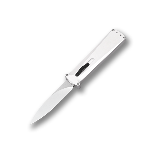 Автоматический фронтальный выкидной нож Daggerr Кощей Slim 8.8 см OTFSLMSLVRSW