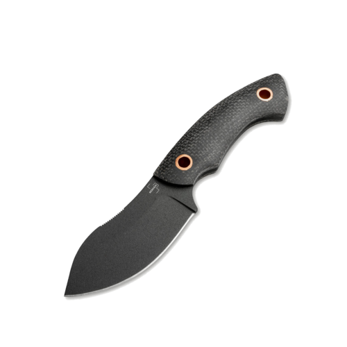 Туристический нож с фиксированным клинком Boker Plus Nessmi Pro Black 6.7 см 02BO066