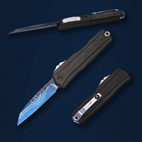 Автоматический фронтальный выкидной нож Microtech Marfione Select Cypher II 8.9 см 1241-16MS1