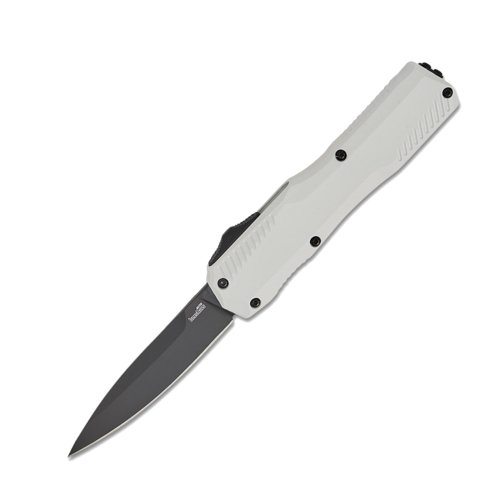 Автоматический фронтальный выкидной нож Kershaw Livewire Trooper 8.4 см 9000WBLK