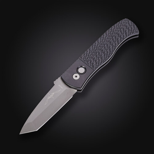 Автоматический складной нож Pro-Tech CQC7-A Jigged Aluminum 8.3 см E7T05