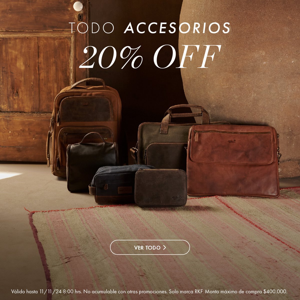 20% OFF Todo Accesorios