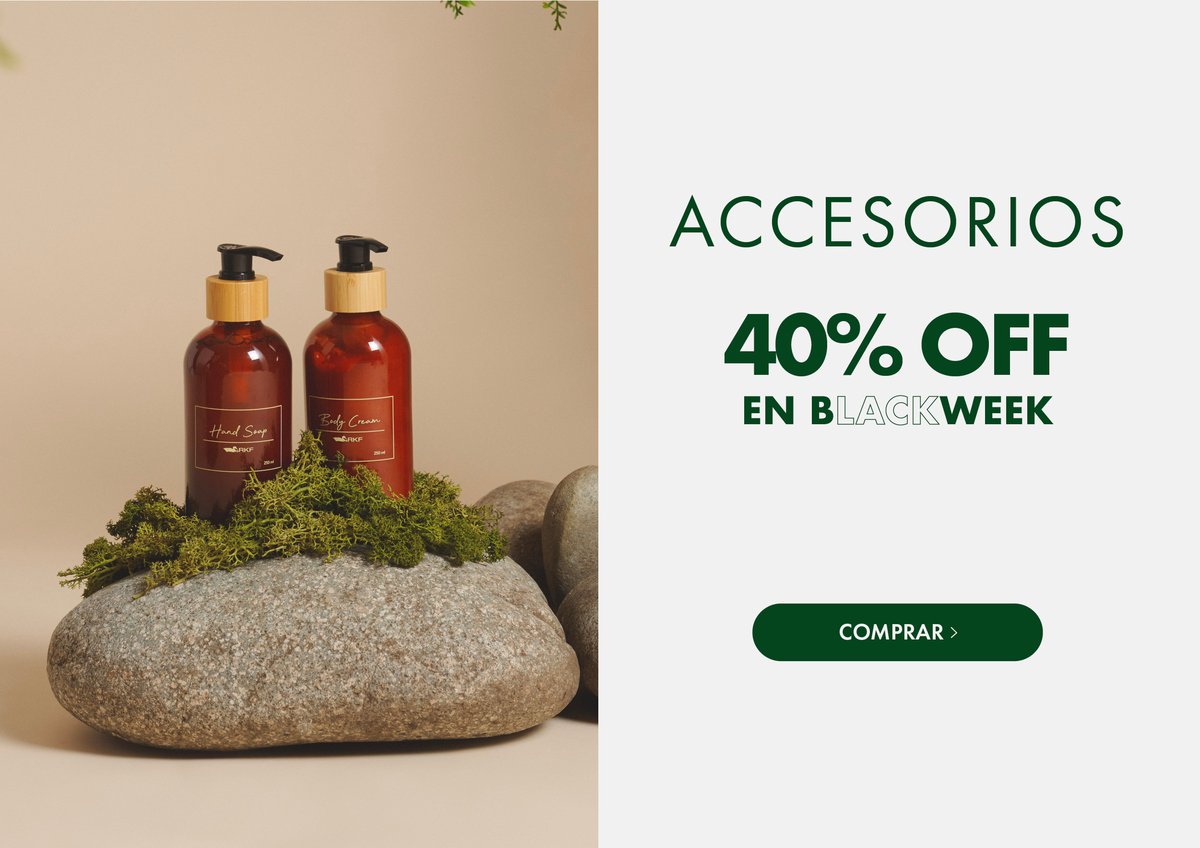 accesorios 40% OFF 