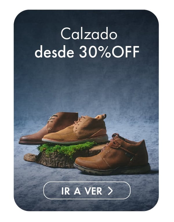 calzado desde 30% off