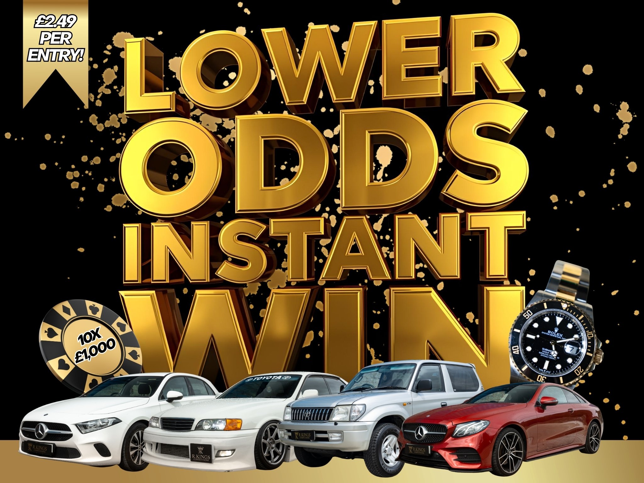 Image of Lower Odds Little Bit of Everything Instant Win Competition September