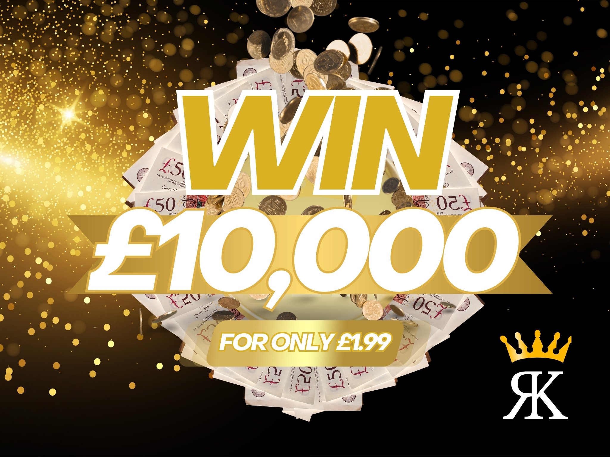 Image of Win £10,000 for £1.99