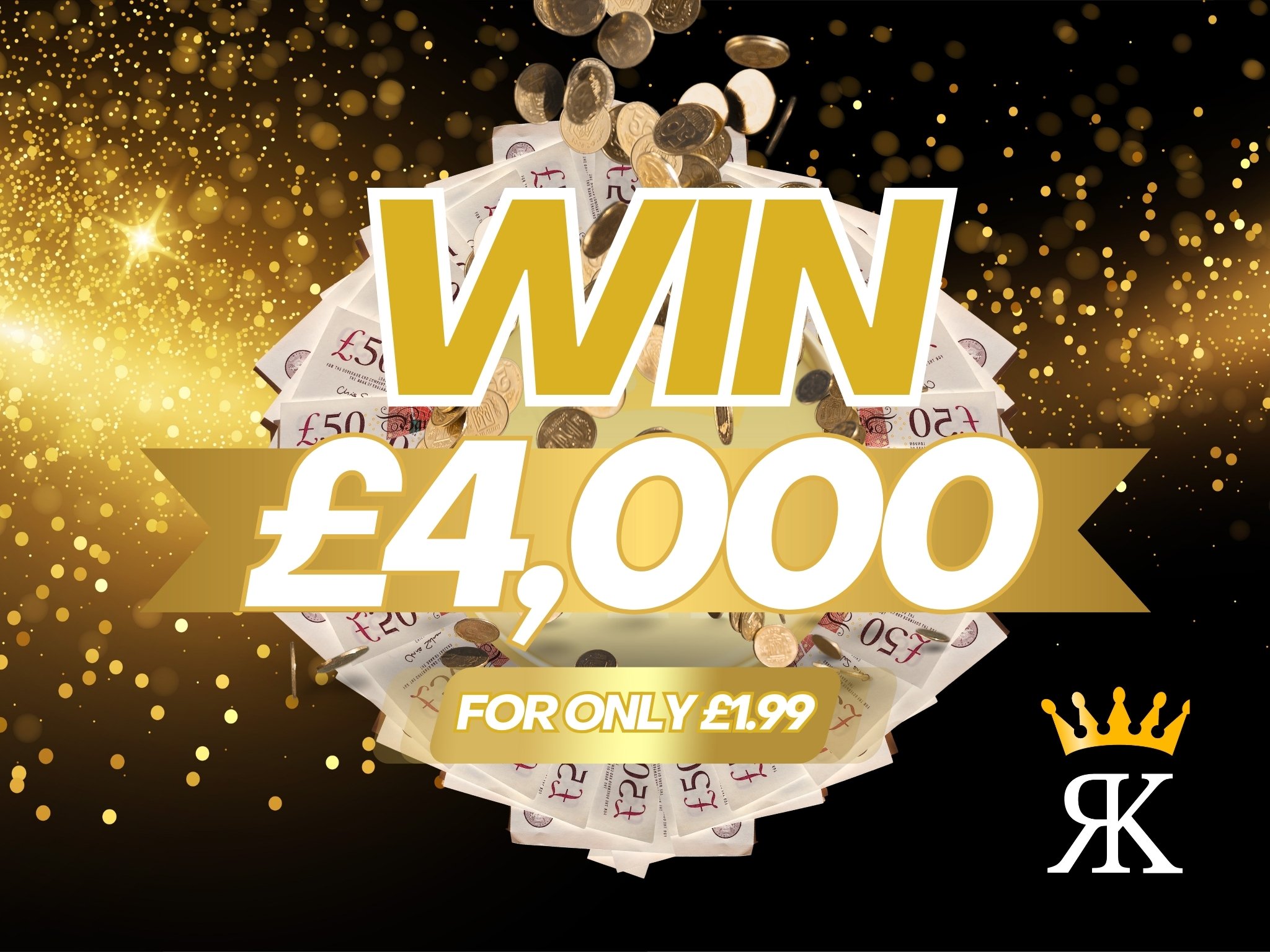 Image of Win £4,000 for £1.99
