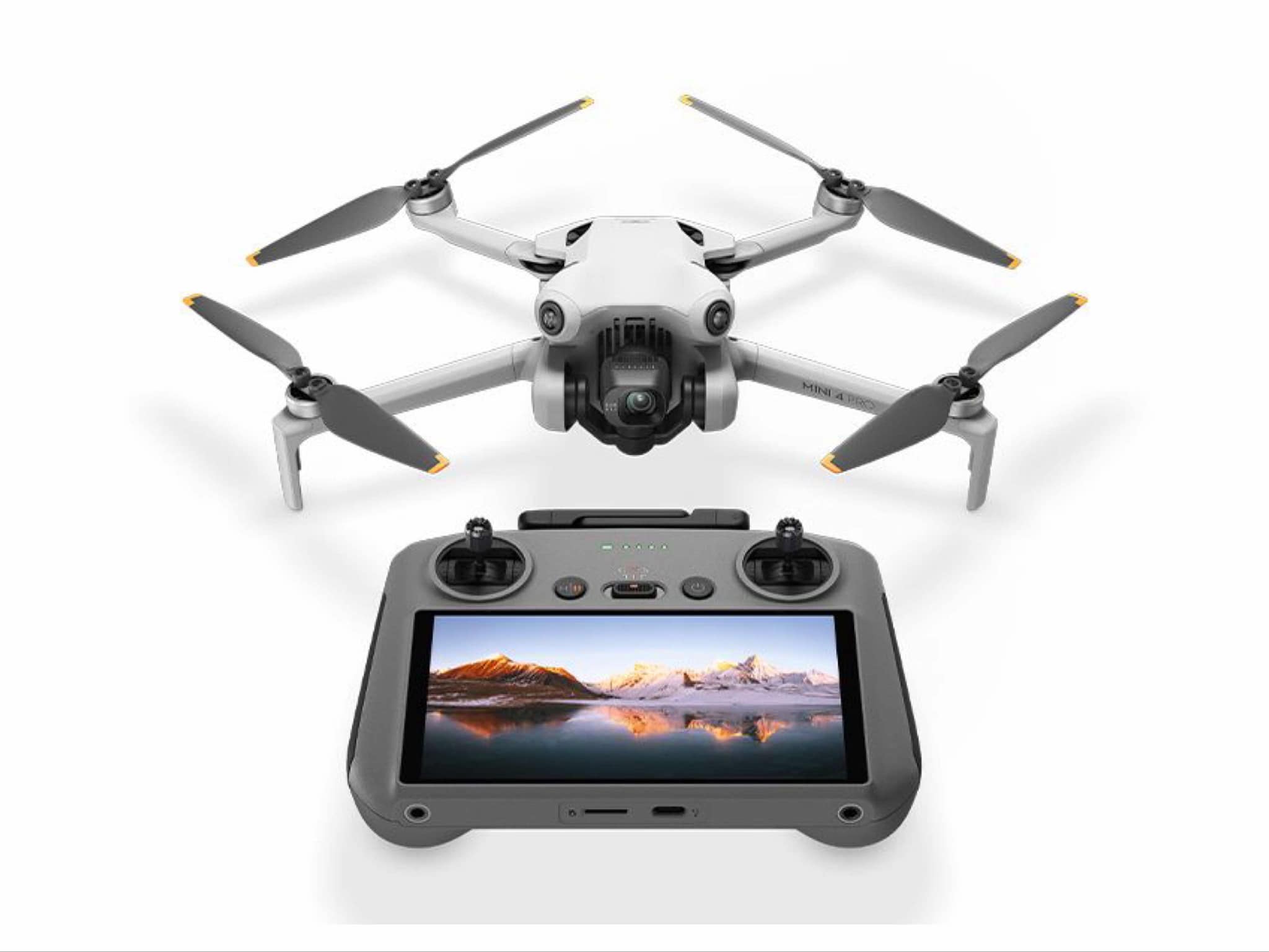 Image of DJI Mini 4 Pro Drone With RC2 Controller