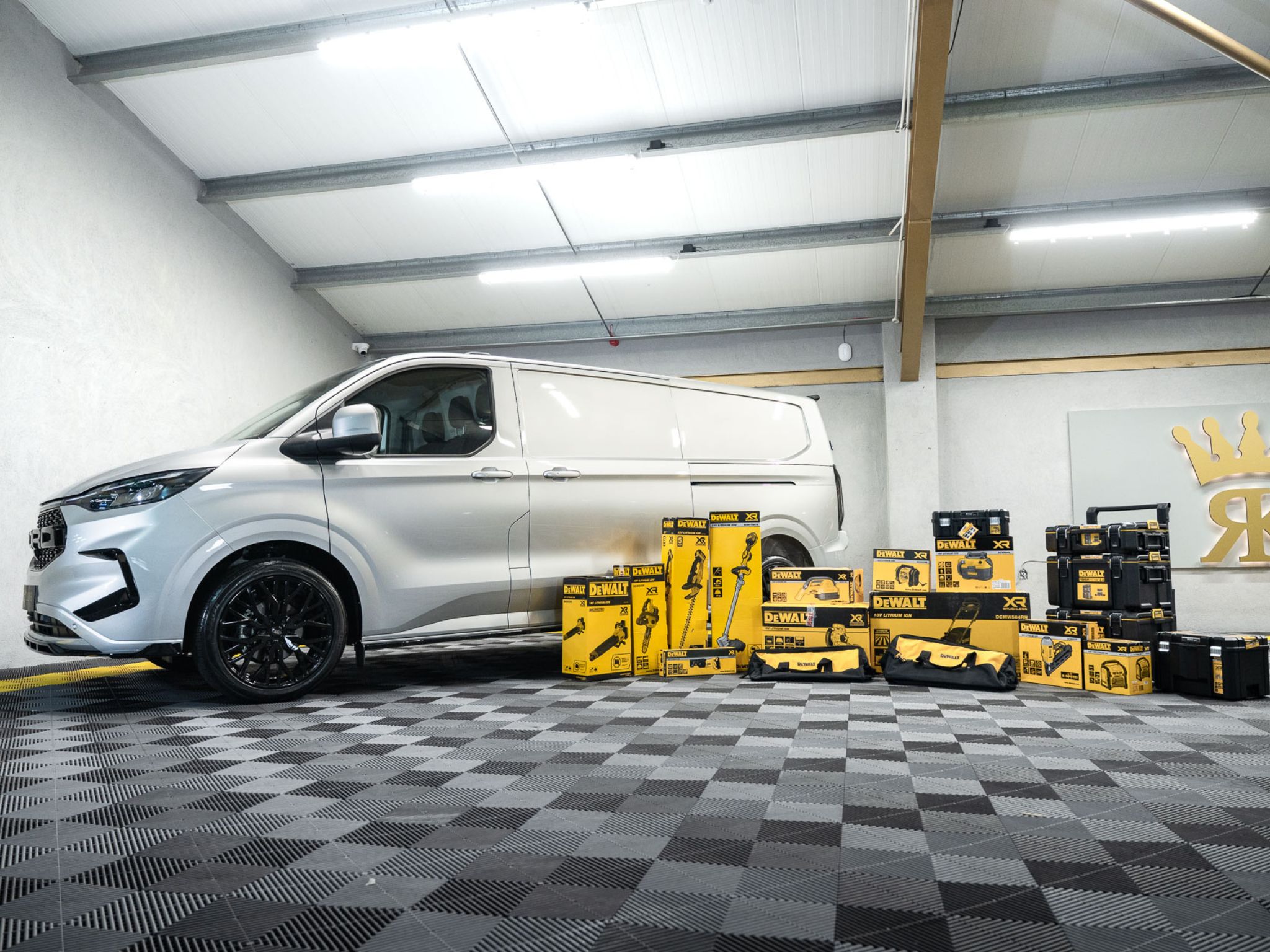Image of £37,500 OR 2025 Ford Transit and 30 pc DeWalt Toolkit