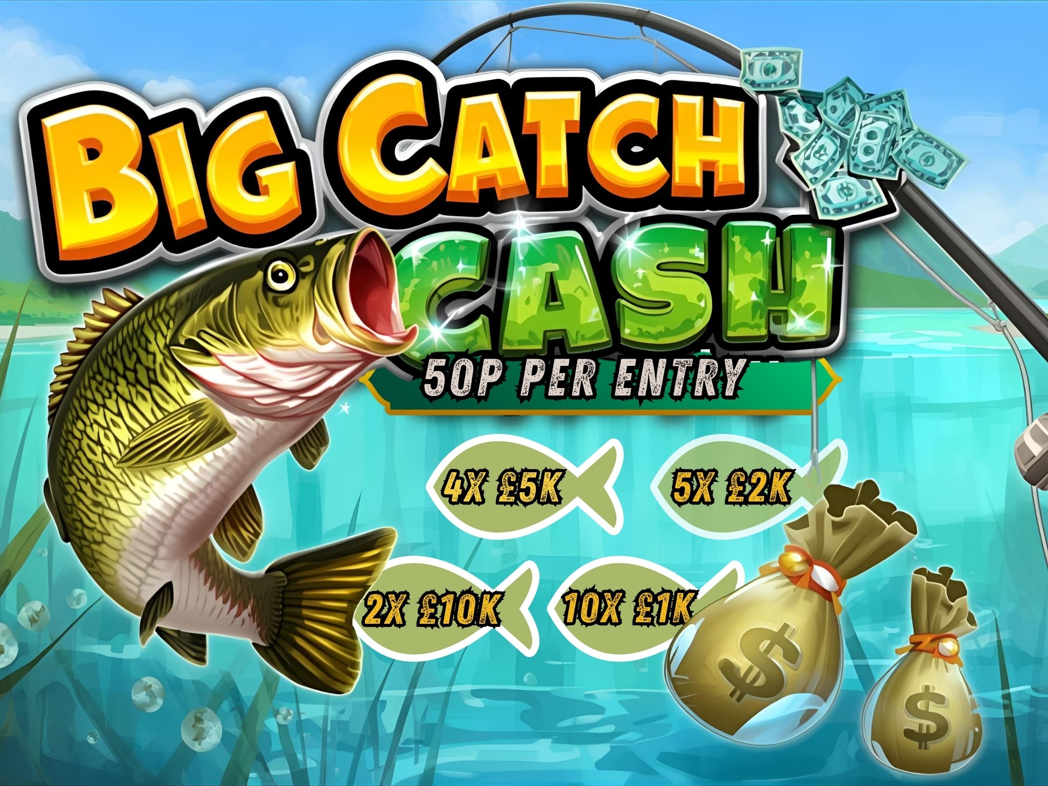 Image of 50p Instant Win Cash Competition - £1,000 END PRIZE