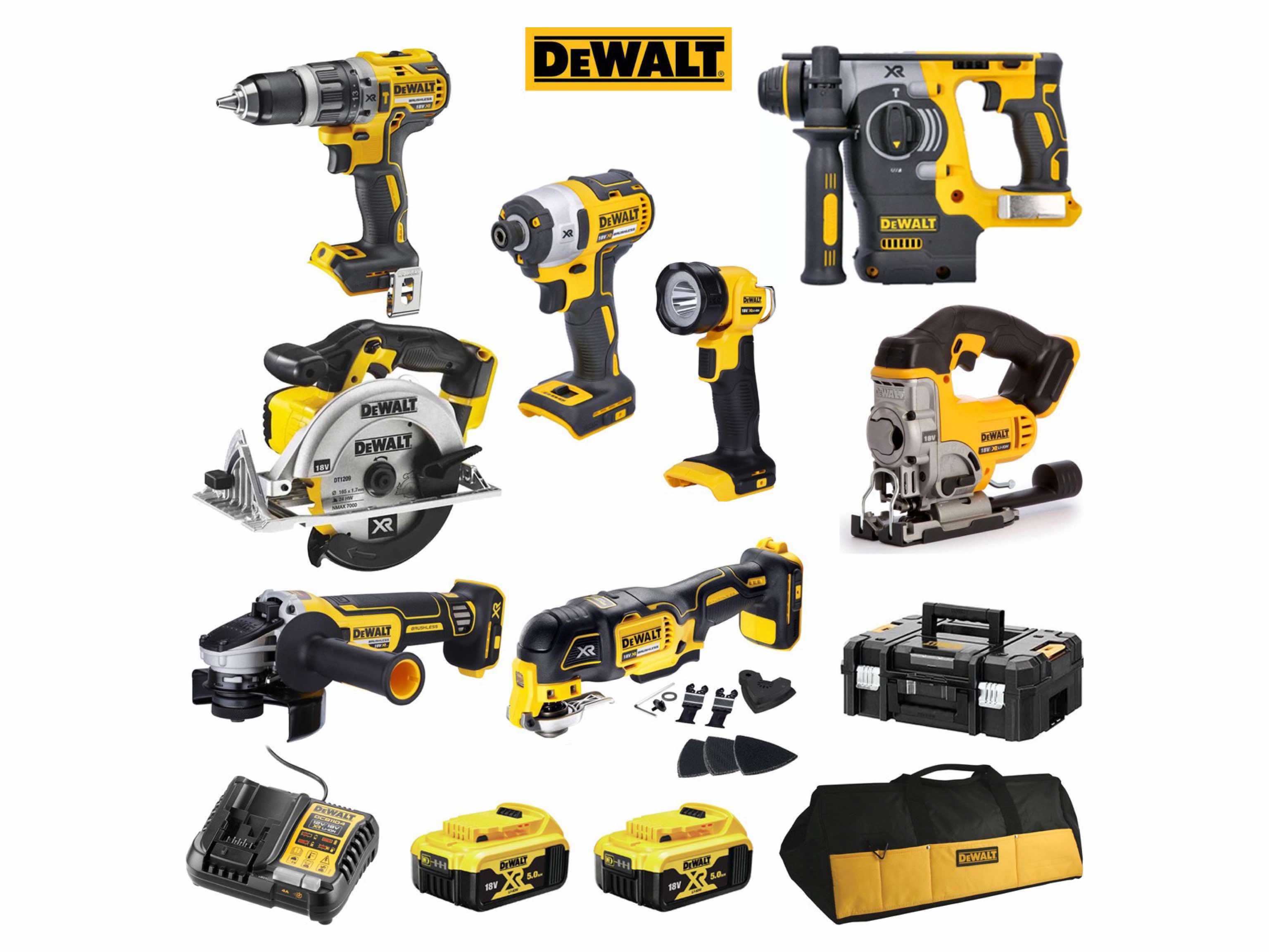 Image of 8pc DeWALT Toolkit