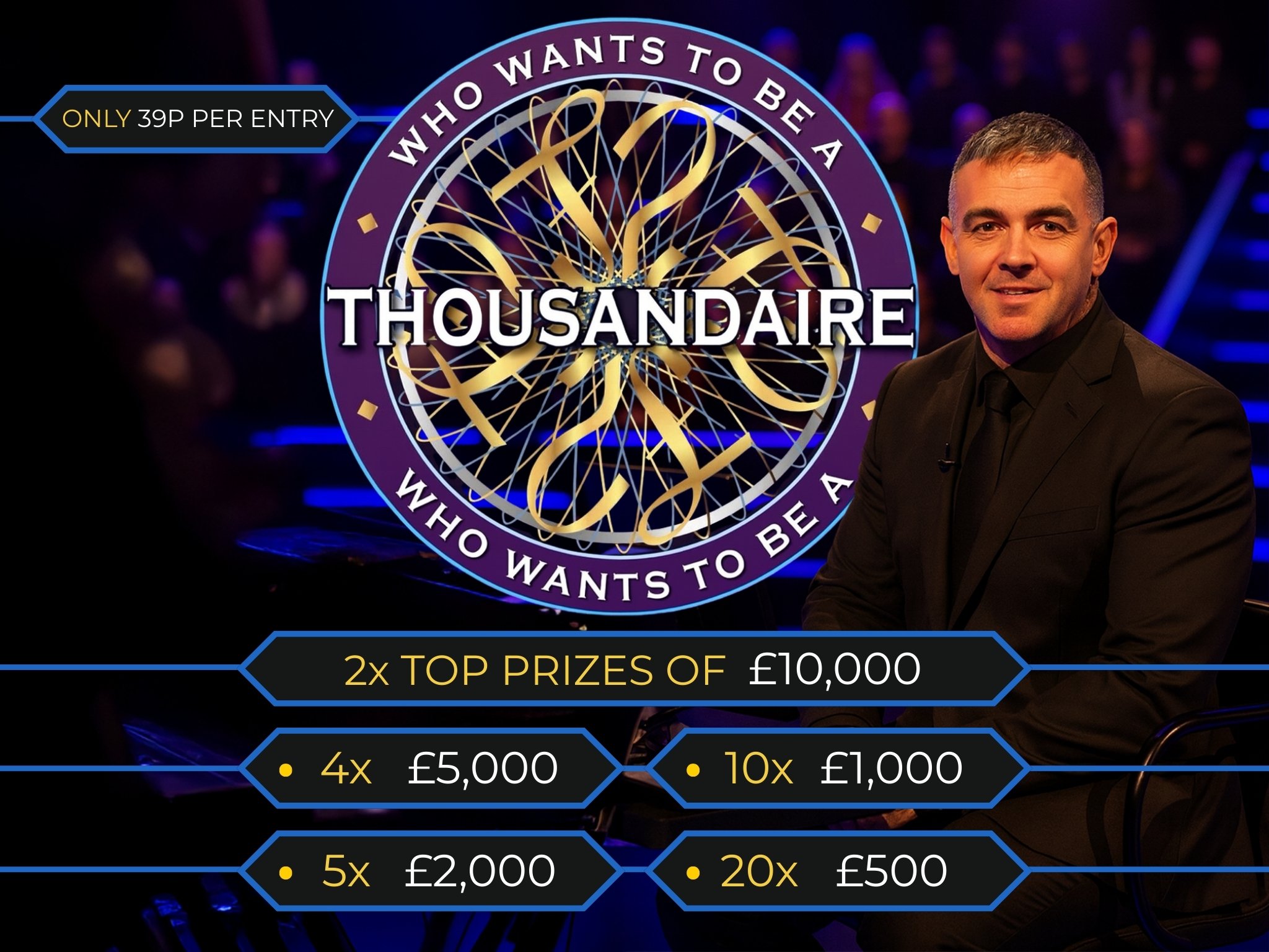 Image of 39p Instant Win Cash Competition