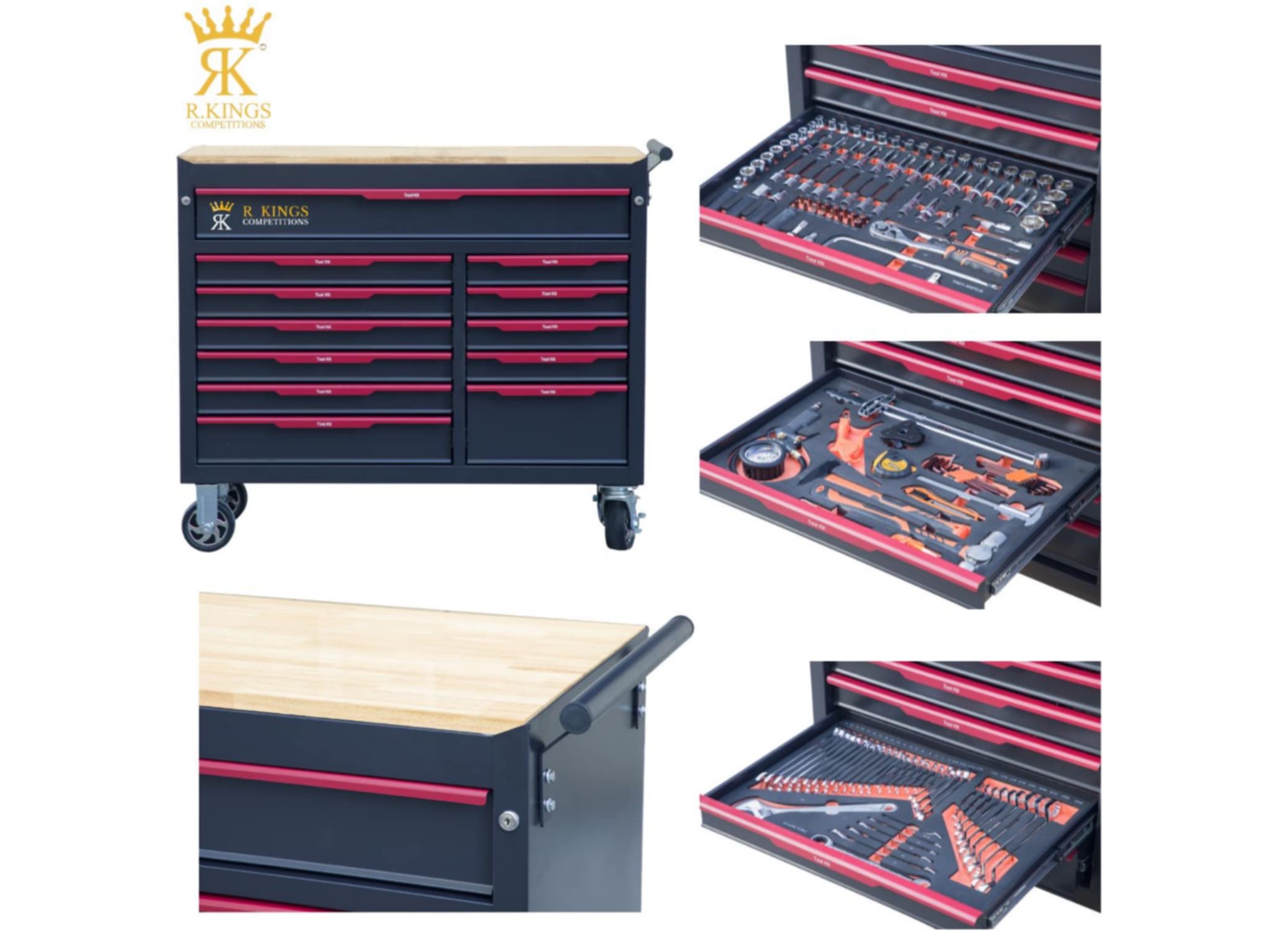 Image of 351pc Toolkit & Tool Chest/Bench - OVER 45% UNSOLD