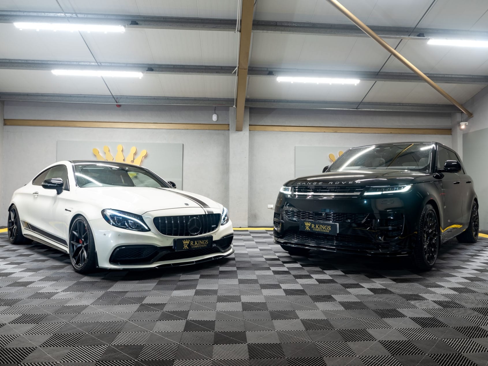 Image of £100,000 OR 2022 Range Rover D300 Dynamic SE Sport and Irish Reg 2017 Mercedes C63s AMG