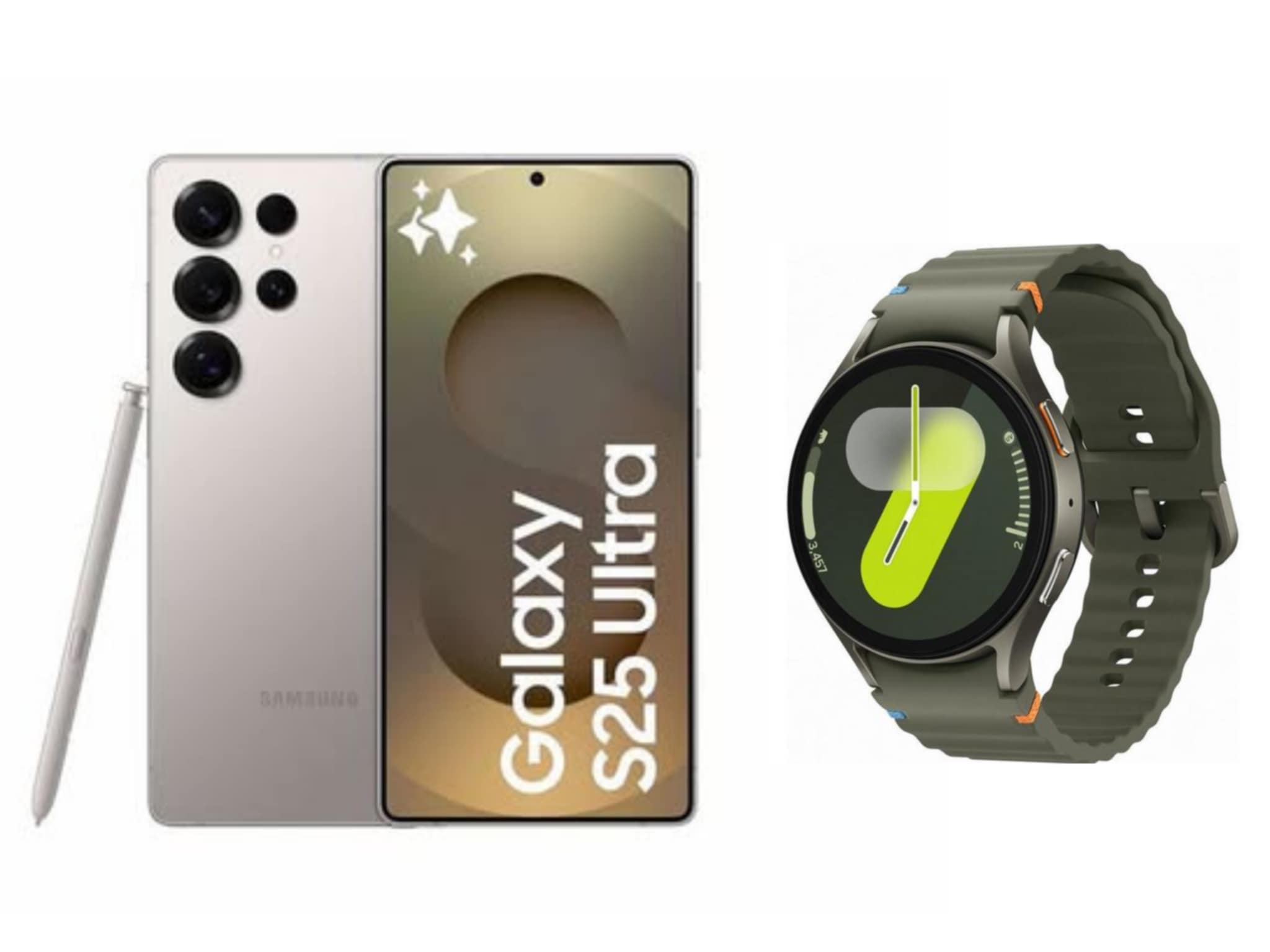 Image of Samsung S25 Ultra 512gb & Galaxy Watch7