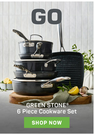 Baccarat GREEN STONE 6 Piece Cookware Set