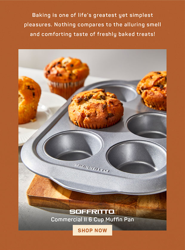 Soffritto Commercial II 6 Cup Muffin Pan