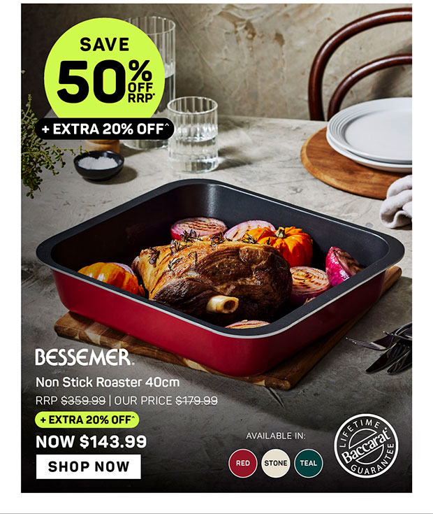 Bessemer Non Stick Roaster 40cm