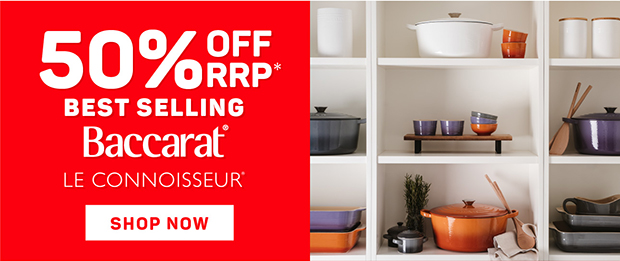 50% off Best Selling Baccarat® Le Connoisseur