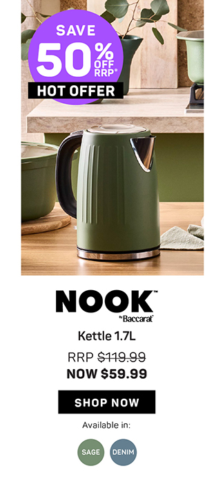 NOOK by Baccarat Kettle 1.7L