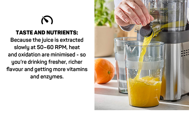 Baccarat The Healthy Squeeze Slow Press Juicer